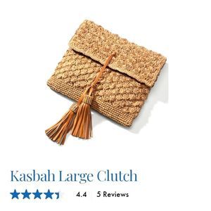 Tommy Bahama Kasbah Large Clutch/CrossBody,  NWOT